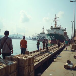 Cảng Brunei Nâng Cấp Lớn: Trung Quốc Hỗ Trợ Xây Dựng Cầu Tàu Mới, Lượng Thương Mại Tăng Gấp Đôi