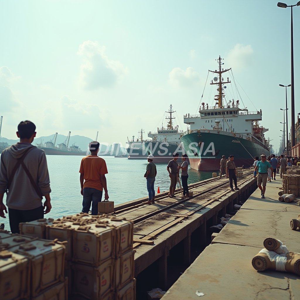 Cảng Brunei Nâng Cấp Lớn: Trung Quốc Hỗ Trợ Xây Dựng Cầu Tàu Mới, Lượng Thương Mại Tăng Gấp Đôi