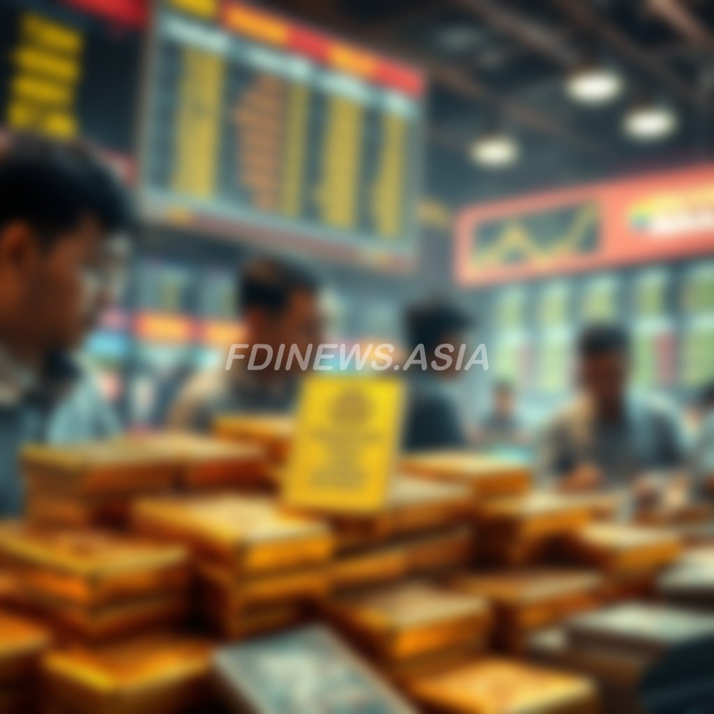 Tin nhanh Indonesia: Báo giá vàng Pegadaian đồng loạt tăng, tâm lý tránh rủi ro gia tăng