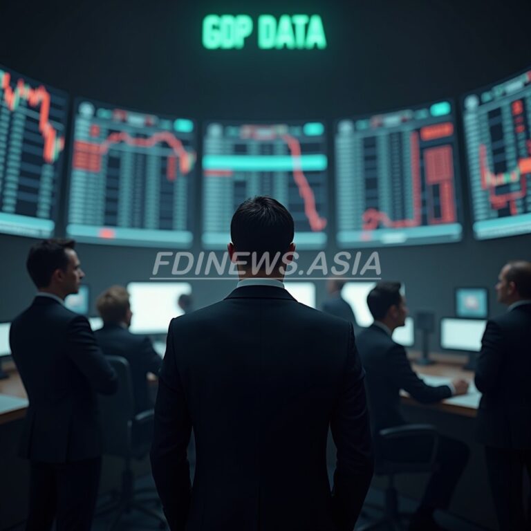 Thị trường chứng khoán biến động nhẹ, nhà đầu tư chờ đợi dữ liệu GDP