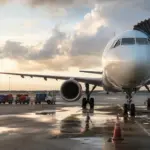 Máy bay đậu tại sân bay trong bối cảnh Indonesia AirAsia điều chỉnh mạng bay Australia - Bali. Ảnh minh họa.