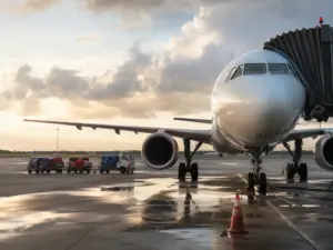 Máy bay đậu tại sân bay trong bối cảnh Indonesia AirAsia điều chỉnh mạng bay Australia - Bali. Ảnh minh họa.