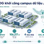 PDG khởi công campus dữ liệu JC4 tại Bekasi, với quy mô 240MW phục vụ nhu cầu Cloud và AI.