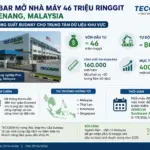 TECOBAR mở nhà máy 46 triệu ringgit tại Penang, tăng năng lực cung ứng busway cho trung tâm dữ liệu khu vực.