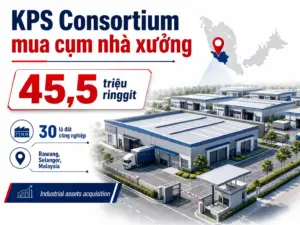 KPS Consortium mua cụm nhà xưởng tại Rawang, Selangor, với giá khoảng 45,5 triệu ringgit.