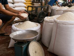 Mức trần giá gạo nhập khẩu đặt lại bài toán biên lợi nhuận trong chuỗi nhập khẩu và bán lẻ.