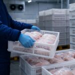 Kho lạnh thực phẩm sạch minh họa việc Philippines mở lại nhập khẩu gia cầm sau rà soát dịch bệnh. ---