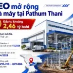 NEO mở rộng nhà máy tại Pathum Thani, tăng công suất hàng tiêu dùng tại Thái Lan.