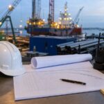 Bãi chuẩn bị thiết bị dầu khí gợi lại chi phí nhà thầu trước ngày khởi công. Ảnh minh họa tin tức.