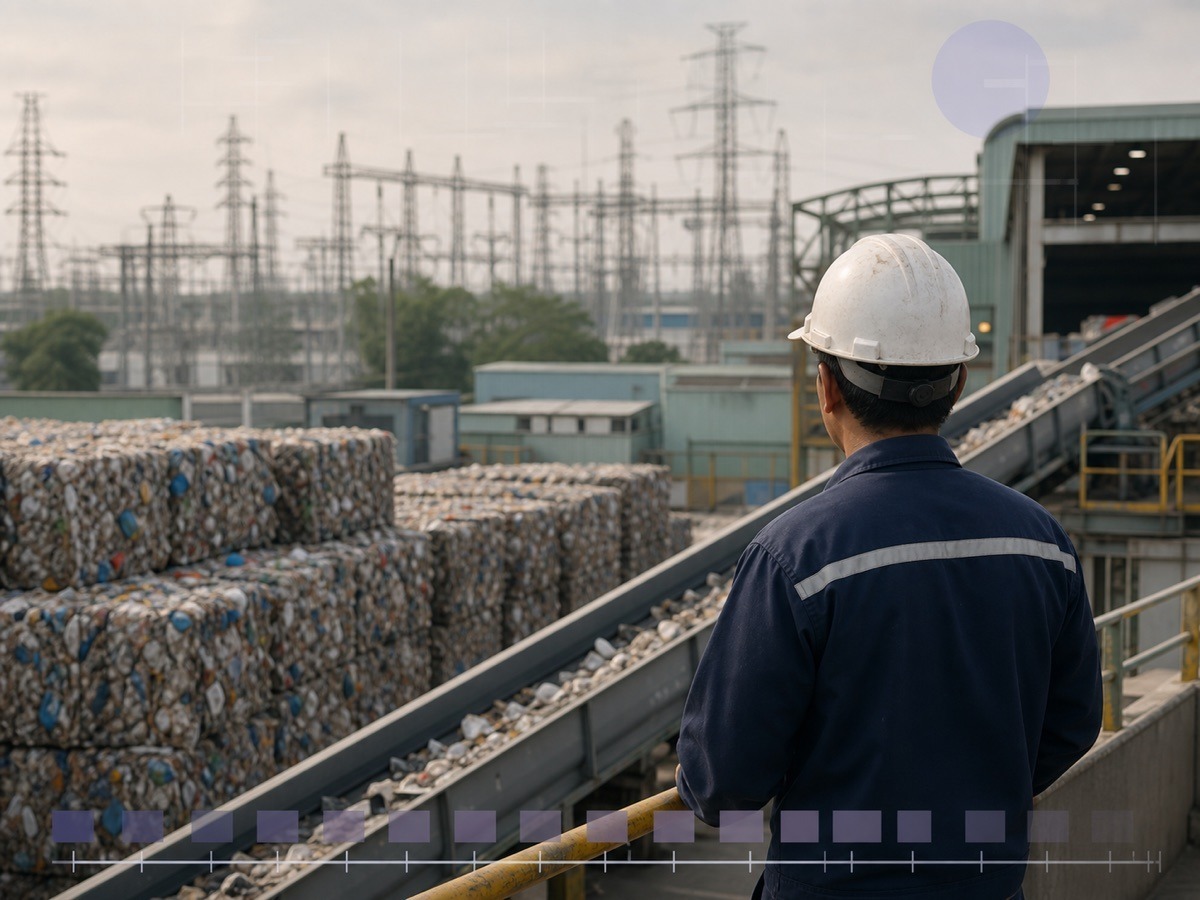Điện rác mở thêm công suất nhưng chi phí thật nằm ở đất, rác và hợp đồng mua điện. Ảnh minh họa tin tức.