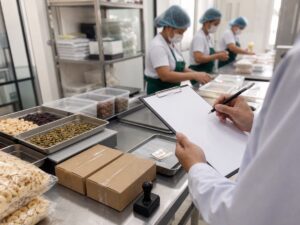 Cơ sở nhỏ chuẩn bị hồ sơ và nguyên liệu cho quy trình chứng nhận. Ảnh minh họa tin tức.