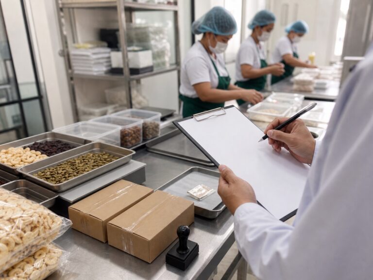 Cơ sở nhỏ chuẩn bị hồ sơ và nguyên liệu cho quy trình chứng nhận. Ảnh minh họa tin tức.