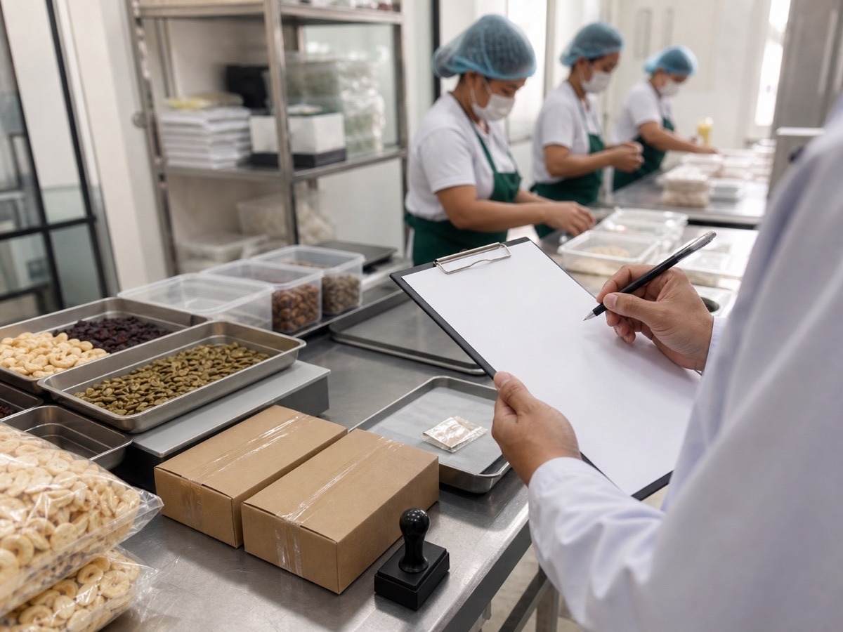 Cơ sở nhỏ chuẩn bị hồ sơ và nguyên liệu cho quy trình chứng nhận. Ảnh minh họa tin tức.