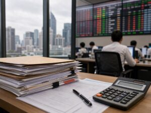 Tín hiệu thị trường vốn có thể đi rất nhanh vào hạn thanh toán và ngày tồn kho. Ảnh minh họa tin tức.