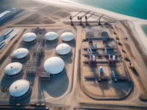 Dự án LNG Abadi Masela tại Indonesia trong ngày khởi công xây dựng