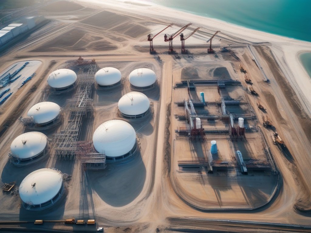 Dự án LNG Abadi Masela tại Indonesia trong ngày khởi công xây dựng