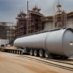 Autoclave cỡ lớn tại công trường dự án HPAL Sambalagi ở Morowali, Trung Sulawesi, Indonesia