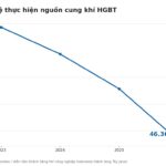 Đường ống khí và nhà máy công nghiệp tại Indonesia, minh họa giá khí HGBT và tình trạng thiếu hụt nguồn cung
