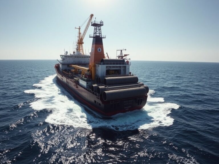 Subsea7 thi công thay thế đường ống dẫn ngầm ngoài khơi Brunei