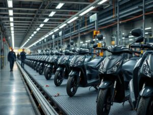 Molinas ra mắt: Indonesia đẩy xe máy điện quốc gia từ Cikarang Ảnh: Minh họa tin tức