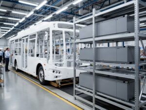 Kim Long Motor đưa 9 xe buýt điện đầu tiên sang Thái Lan, còn 104 xe phải giao trong năm nay Ảnh: Minh họa tin tức
