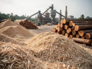 Gỗ rừng trồng: 74% thành dăm và viên nén, chế biến sâu dùng 20% nguyên liệu nhưng tạo 14–15 tỷ USD Ảnh: Minh họa tin tức