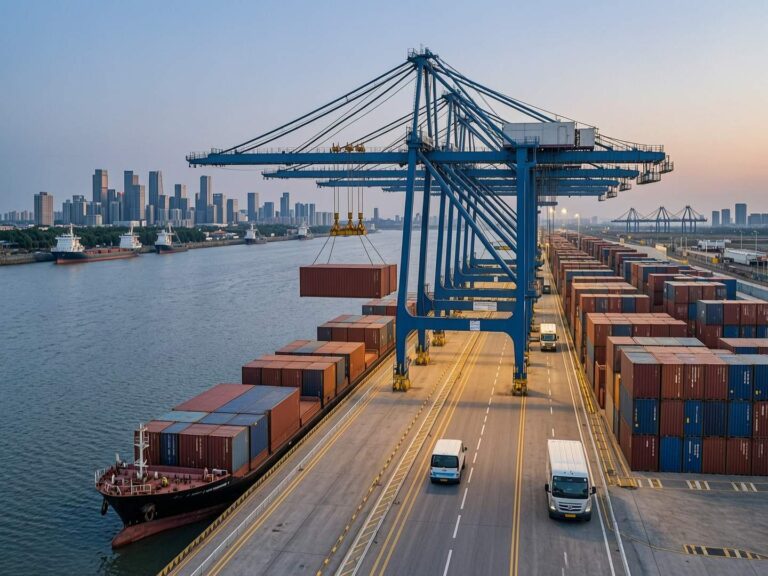 TP.HCM đặt mục tiêu kéo chi phí logistics về 11-14% GRDP khi đường bộ còn gánh phần lớn hàng hóa Ảnh: Minh họa tin tức