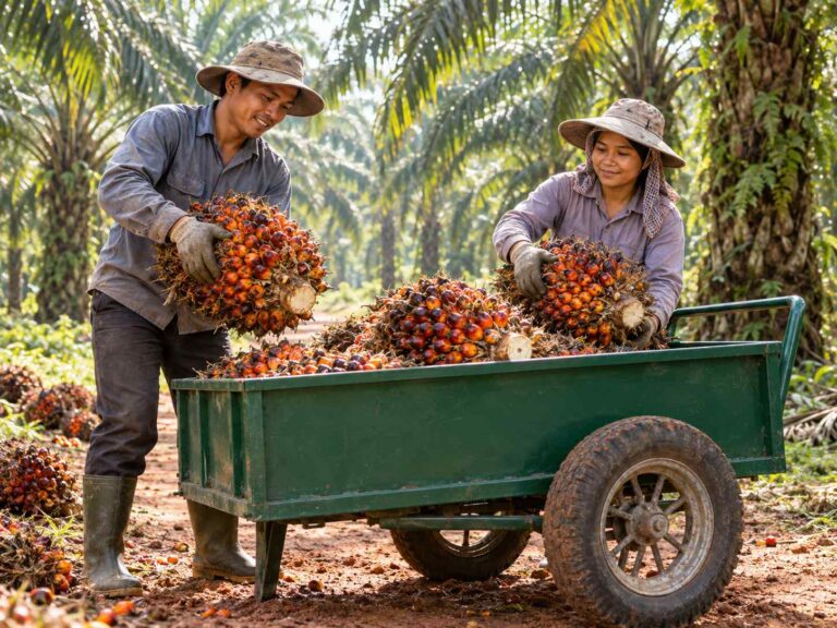 Tồn kho dầu cọ Malaysia lên 3,51 triệu tấn, Indonesia thu 308,27 USD thuế phí mỗi tấn CPO Ảnh: Minh họa tin tức