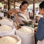 Gạo thơm Campuchia rẻ hơn 330 USD/tấn, Hom Mali Thái chỉ bán 16.000 tấn sang Trung Quốc Ảnh: Minh họa tin tức