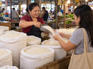 Gạo Việt Nam chiếm 2,73 triệu tấn trong 4,07 triệu tấn gạo Philippines nhập khẩu Ảnh: Minh họa tin tức