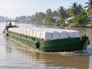 Hành lang đường thủy và logistics phía Nam vốn WB dự kiến khởi công tháng 12 Ảnh: Minh họa tin tức