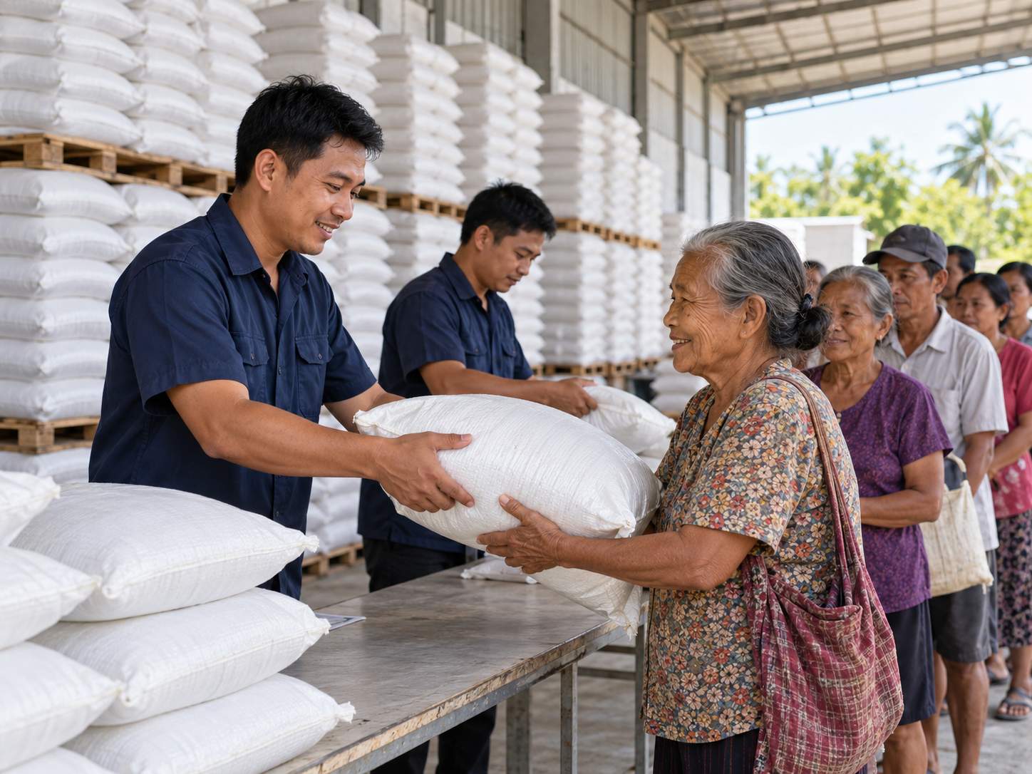 Gói kích thích Indonesia quý IV cấp 10 kg gạo mỗi tháng cho hơn 33 triệu hộ, kéo dài hỗ trợ VAT nhà ở Ảnh: Minh họa tin tức