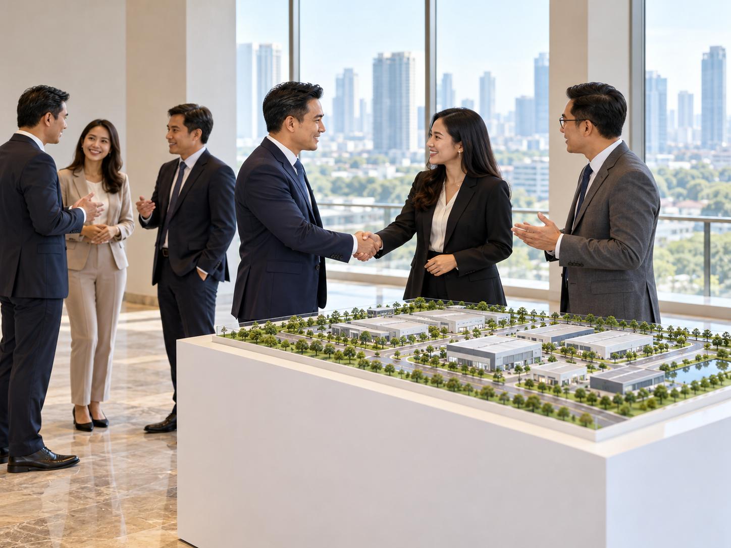 Invest Malaysia Day lần đầu tổ chức tại Singapore, hơn 200 nhà đầu tư tham dự Ảnh: Minh họa do AI tạo