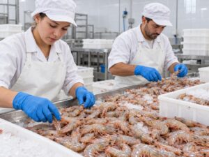 Lũ khiến tôm Thái Lan thiệt hại khoảng 17,5 tỷ baht khi Malaysia vẫn dừng nhập Ảnh: Minh họa tin tức