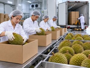 Sầu riêng Malaysia tìm đường bộ sang Trung Quốc qua Thái Lan, Lào, Việt Nam và Campuchia Ảnh: Minh họa tin tức
