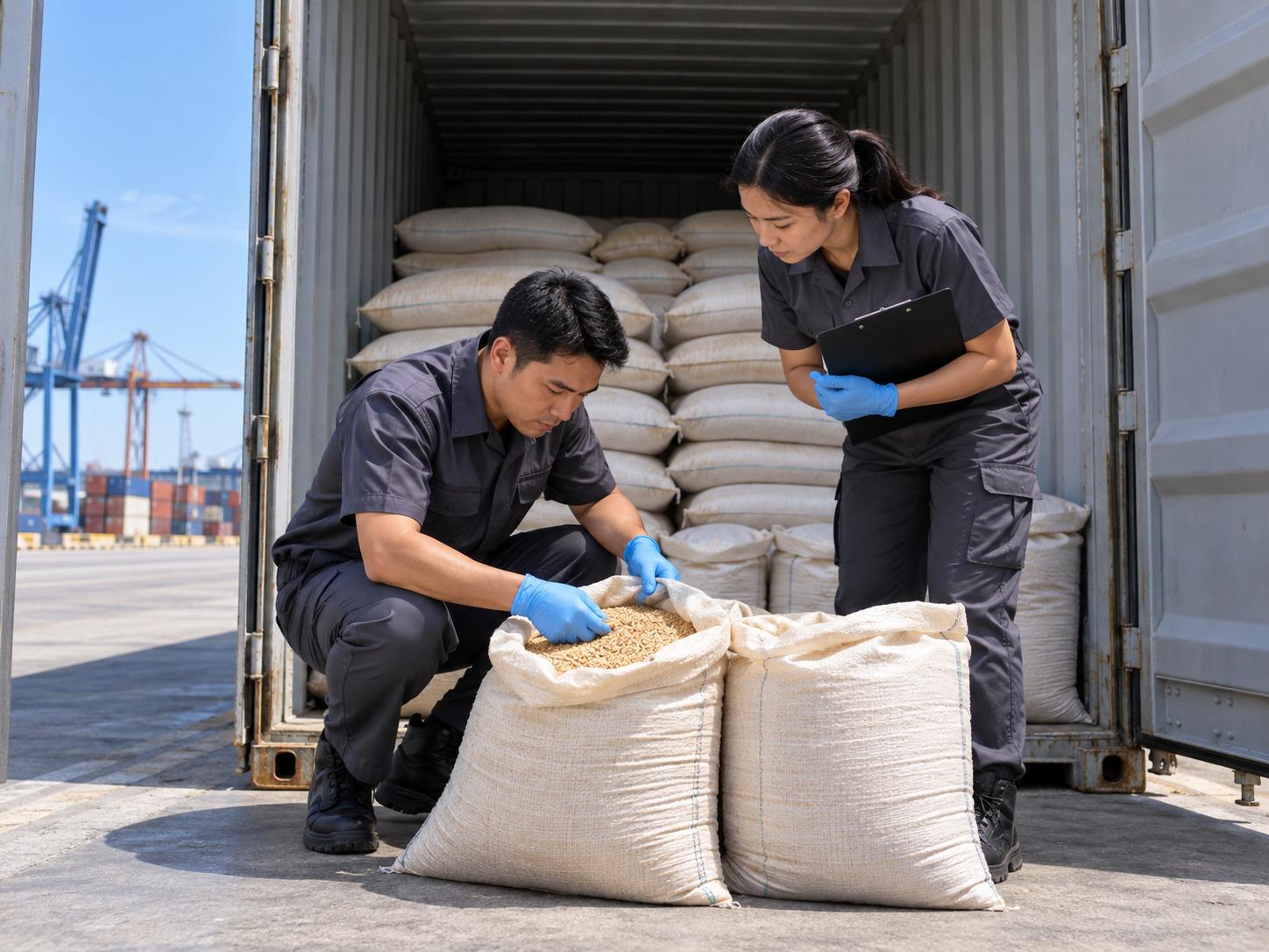Buôn lậu nông sản Philippines: thu giữ 11,6 tỷ peso qua 67 chiến dịch Ảnh: Minh họa do AI tạo