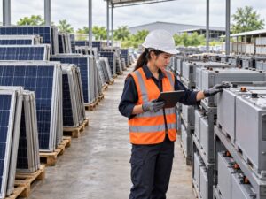 Thái Lan đẩy nhanh khu công nghiệp tái chế pin xe điện và tấm pin mặt trời Ảnh: Minh họa tin tức