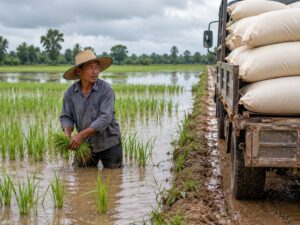 Lũ ở Thái Lan gây thiệt hại ước 69,103 tỷ baht cho nông nghiệp, nông dân gánh nhiều nhất Ảnh: Minh họa tin tức