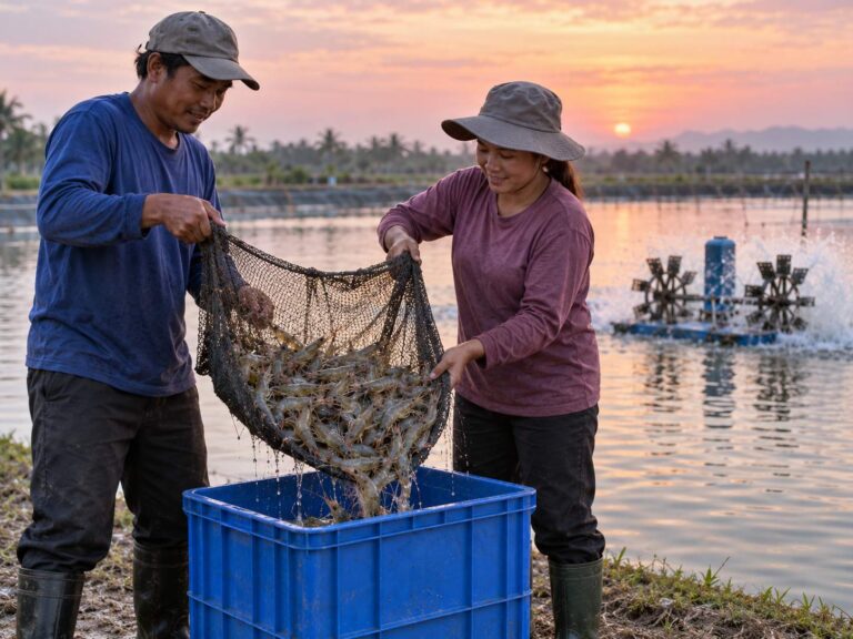 Xuất khẩu tôm sang Mỹ giảm 11,7% còn Trung Quốc tăng 35,9%, Indonesia và Thái Lan đứng ở hai thế khác Ảnh: Minh họa tin tức
