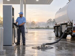 Dự thảo nghị định xăng dầu: doanh nghiệp tự định giá bán lẻ theo công thức, siết điều kiện đầu mối Ảnh: Minh họa tin tức